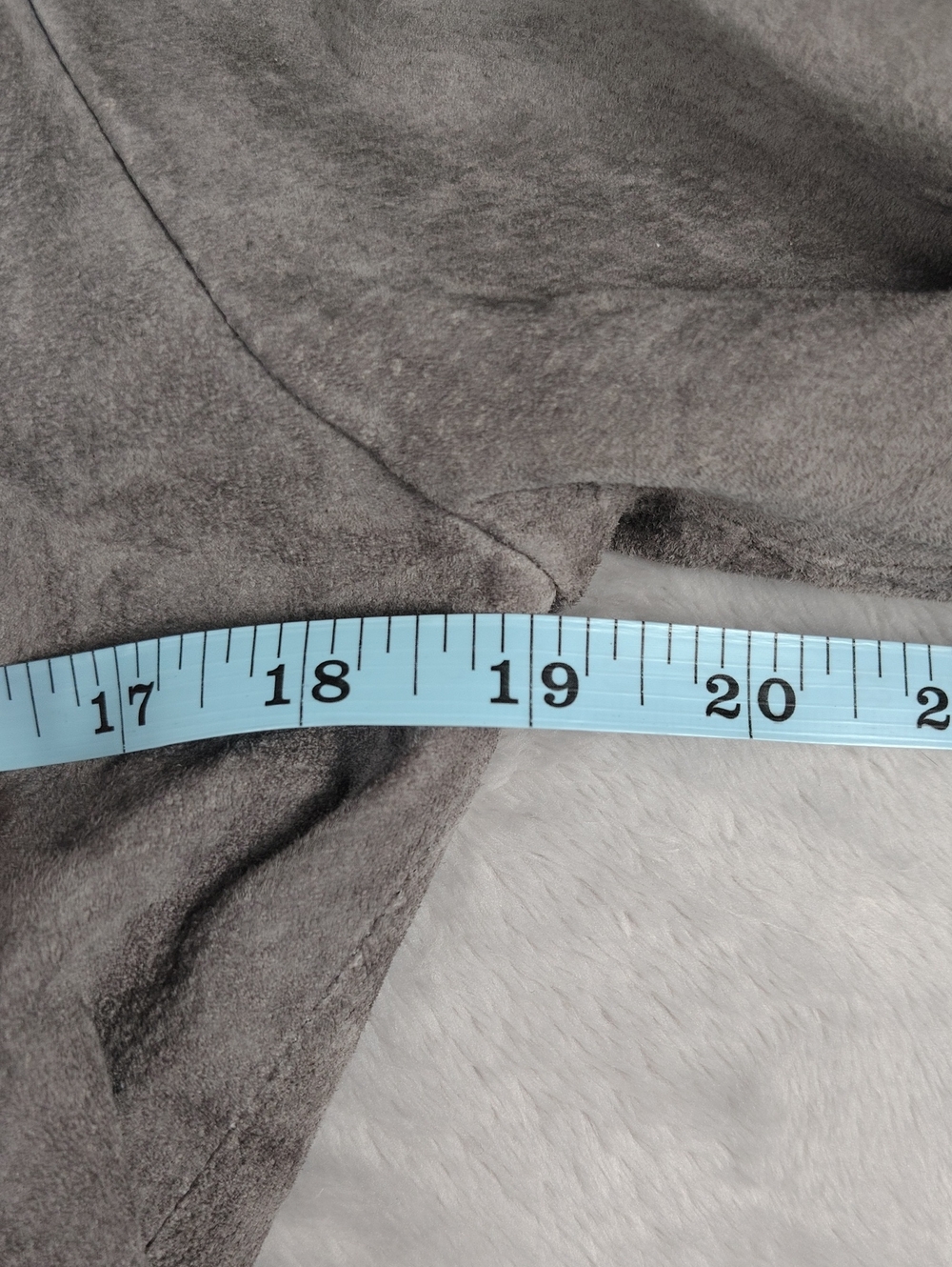 BlankNYC Gray Next Level Leather Suede Moto Biker Jacket Size Medium - Picture 14 of 15